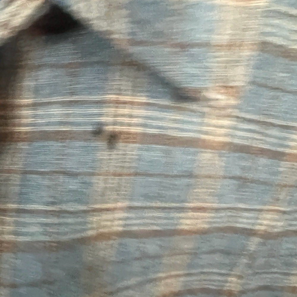 Pendleton Blue Plaid Button-Front Wool Shirt Large - image 4